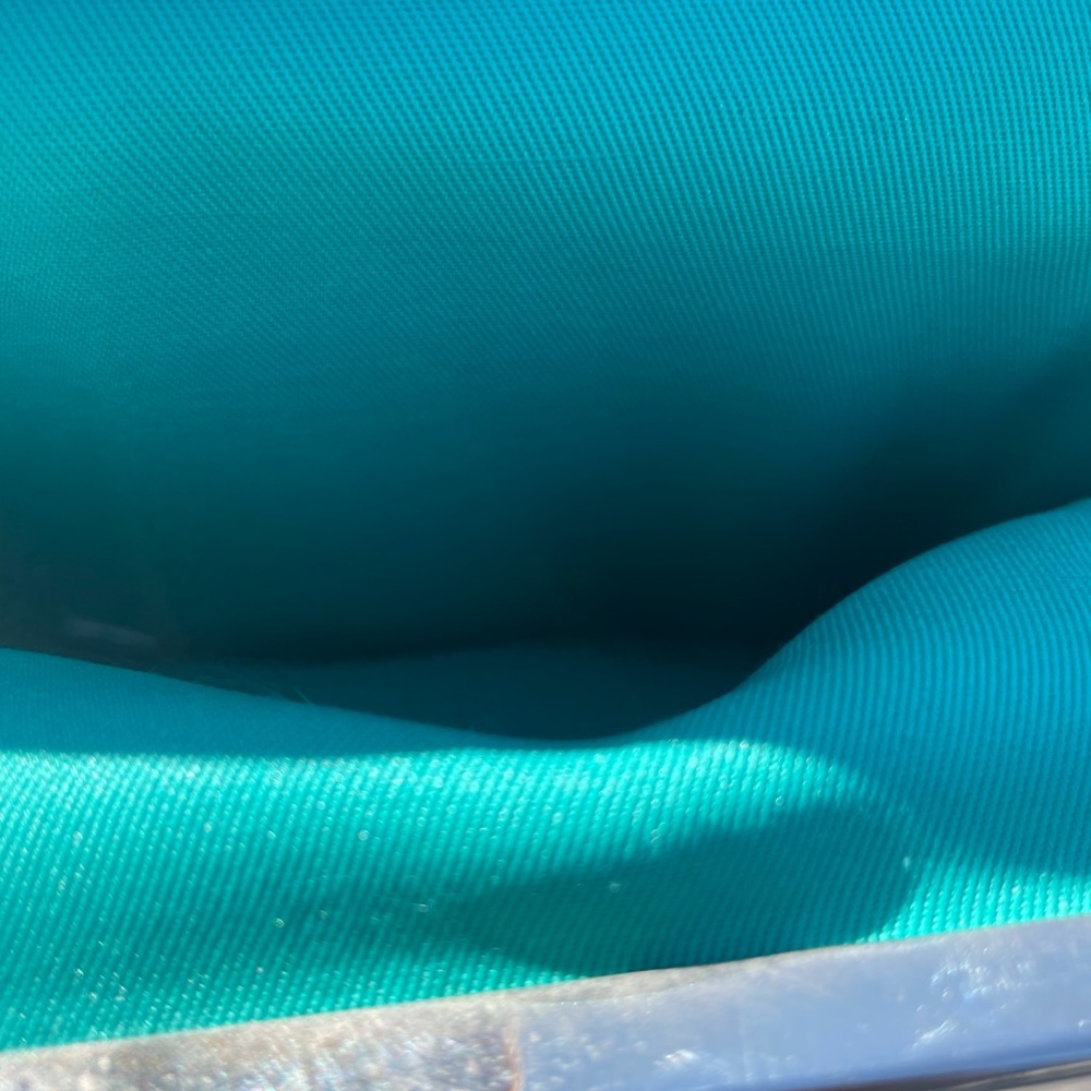 teal wallet - Picture 5 of 5